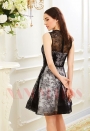 robes de cocktail black Lace courte D011