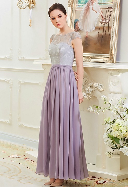 Robe grise et rose cheap
