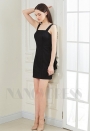 robe sexy noir courte