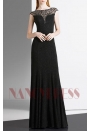 robe pas cher noire long