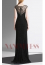 robe pas cher noire long