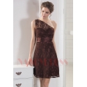 robe sexy marron courte