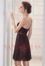 robe sexy marron courte D051