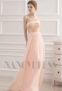 robe de soirée pas cher rose long