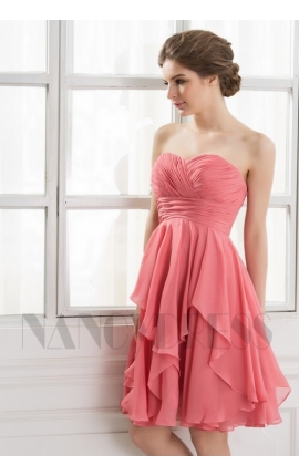 Meilleure robe en poudre rose