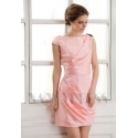 robes de cocktail rose courte