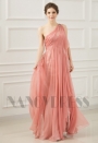 robe de soirée pas cher pink rubber long H053