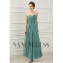 robe soirée vert long