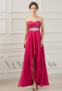 vetement pas cher fuchsia bustier long H062