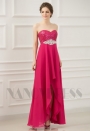 vetement pas cher fuchsia bustier long H062