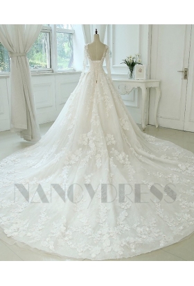 robe de mariage HS013 blanc