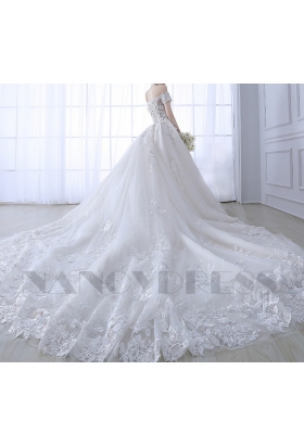 robe de mariée pas cher HS016 blanc