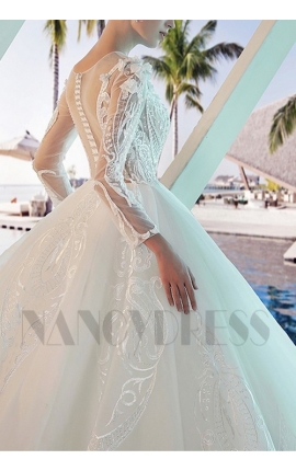 robe mariage dentelle romantique