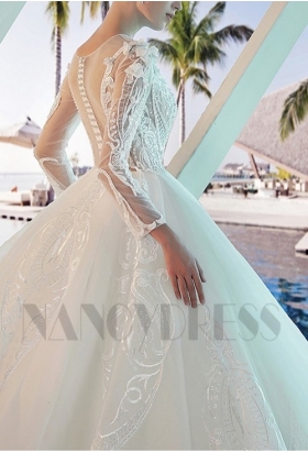 robe mariage dentelle romantique