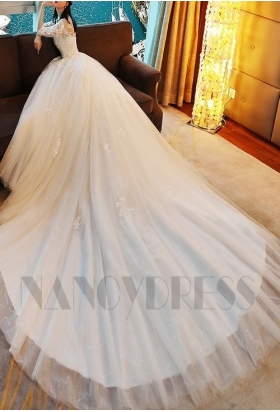 robes de mariée HS003 blanc