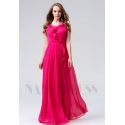 robes de soirée fuchsia long