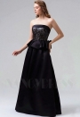 robes de soirée noire long H092