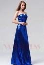 robes de soirée bleu marine long H096