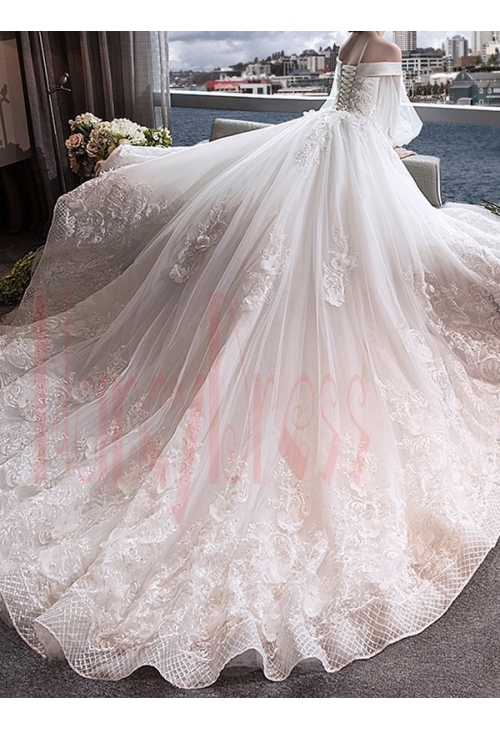 robe de mariage HS028 blanc