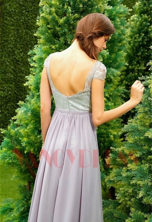 robe de cocktail long pour mariage H123