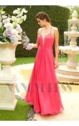 robe de soirée rose pour mariage