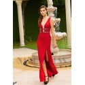 robe de soirée rouge moulante star