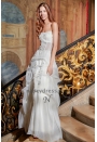 Robe de mariée bustier blanc casse